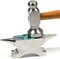 The Beadsmith Dual-Ended Horn Anvil – Mini Size 2.5 x 1 x 1.5 inches – 118mm Tip to Tip – 13.11oz/0.82lbs – Made of Solid Stainless Steel – Flat Horn and Rounded Horn – Use for Hardening Wire Designs